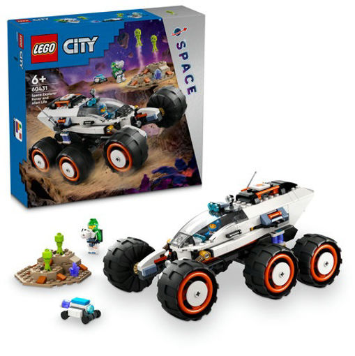 Picture of LEGO CITY 60431 SPACE EXPLORER ROVER AND ALIEN LIFE SET